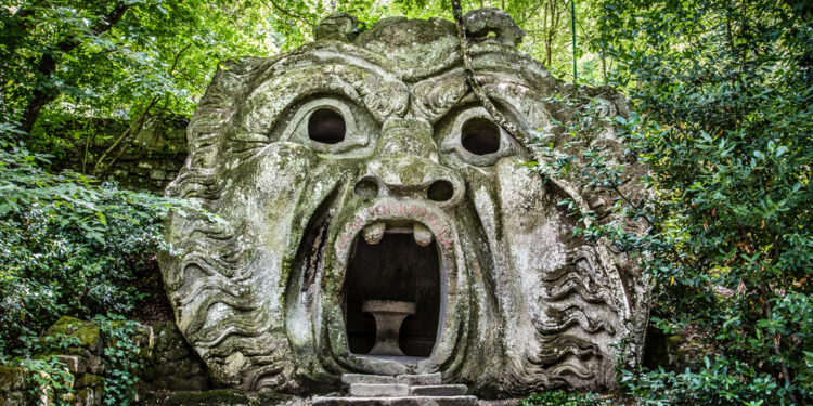The park of monsters with a surprise at every turn